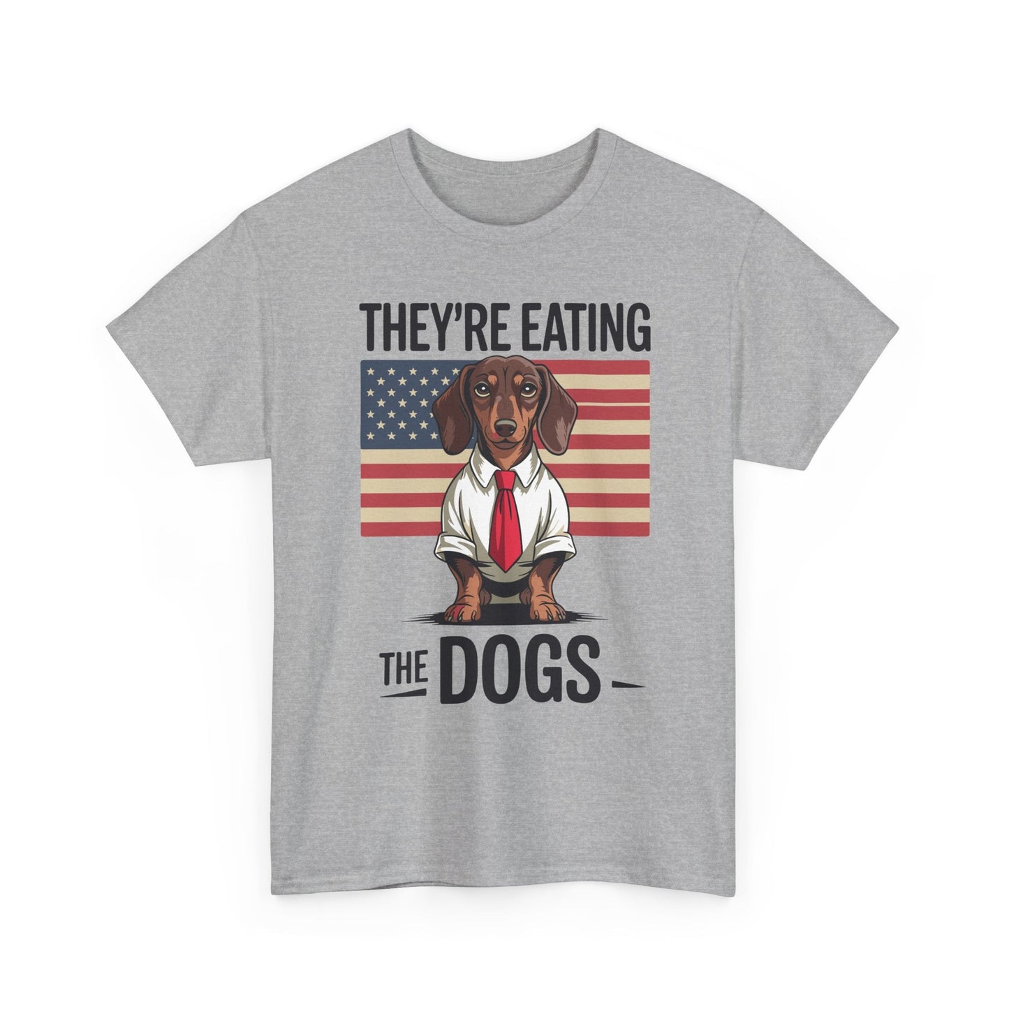 They're Eating the Dogs Trump Hot Dog T-Shirt For Men Women