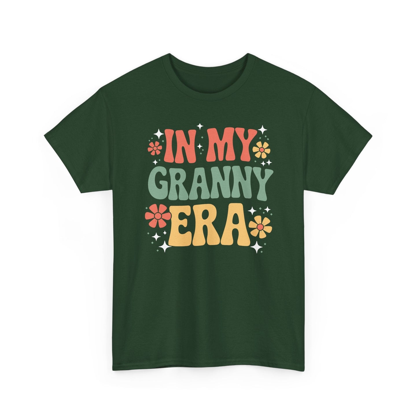 In My Granny Era Funny Sarcastic Groovy Retro Mothers Day T-Shirt