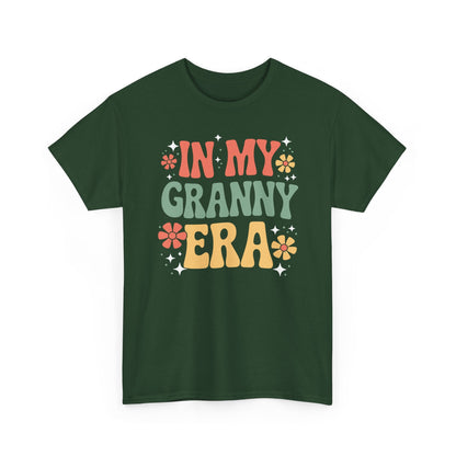 In My Granny Era Funny Sarcastic Groovy Retro Mothers Day T-Shirt