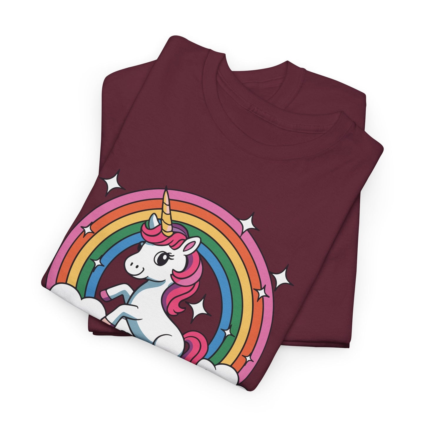 Funny Alpha Male Unicorn Sarcastic Ironic Weird Y2K Humor T-Shirt