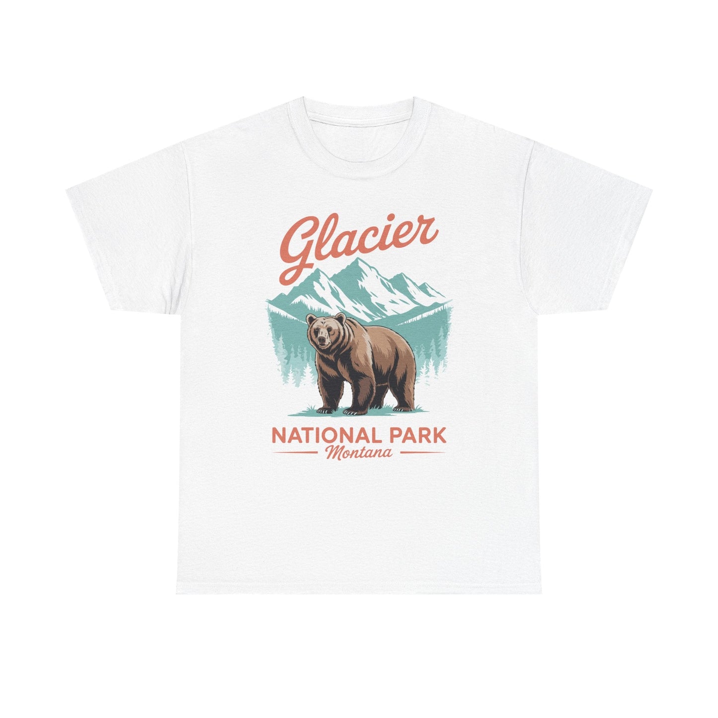 Glacier National Park retro T-Shirt