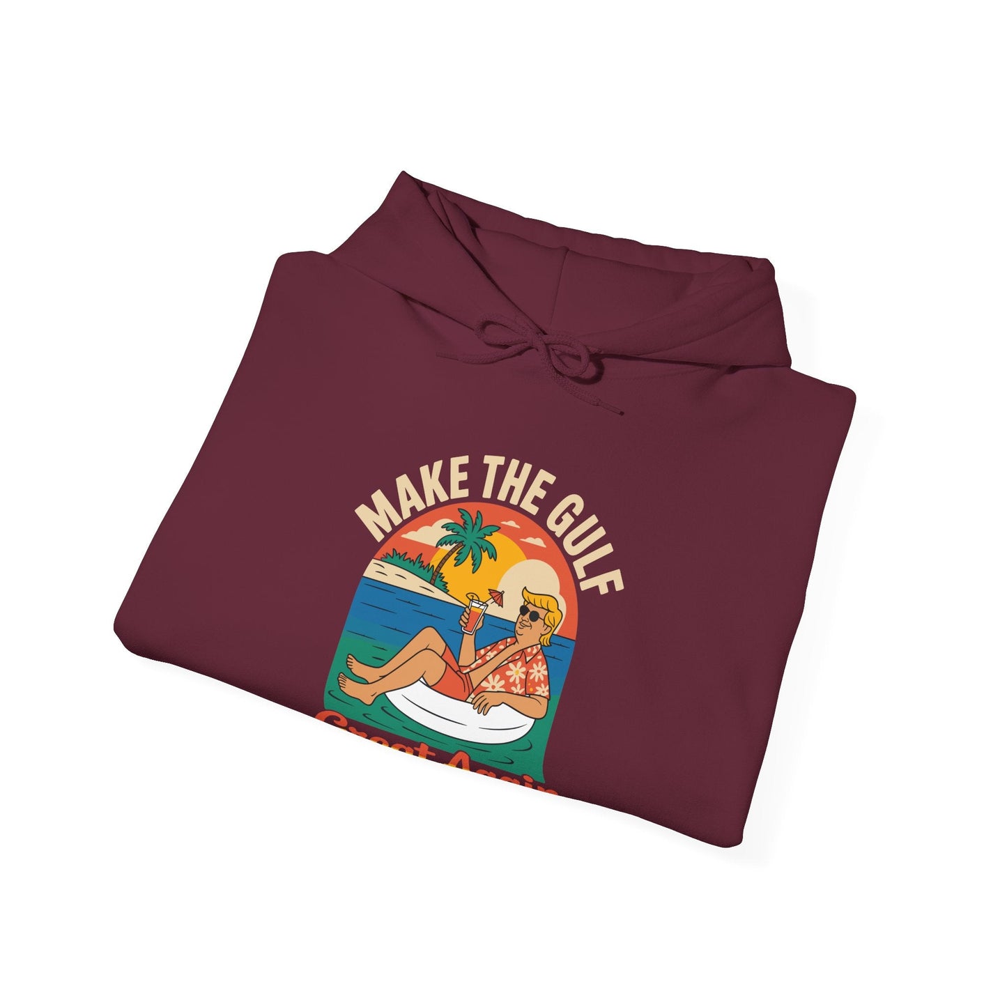Funny Trump Make The Gulf Great Again Hoodie