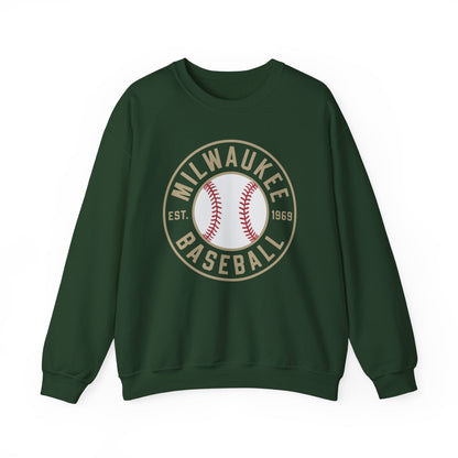 Home Run Tees Milwaukee Baseball Seventh Inning Stretch Gameday Fan Gear Sweatshirt