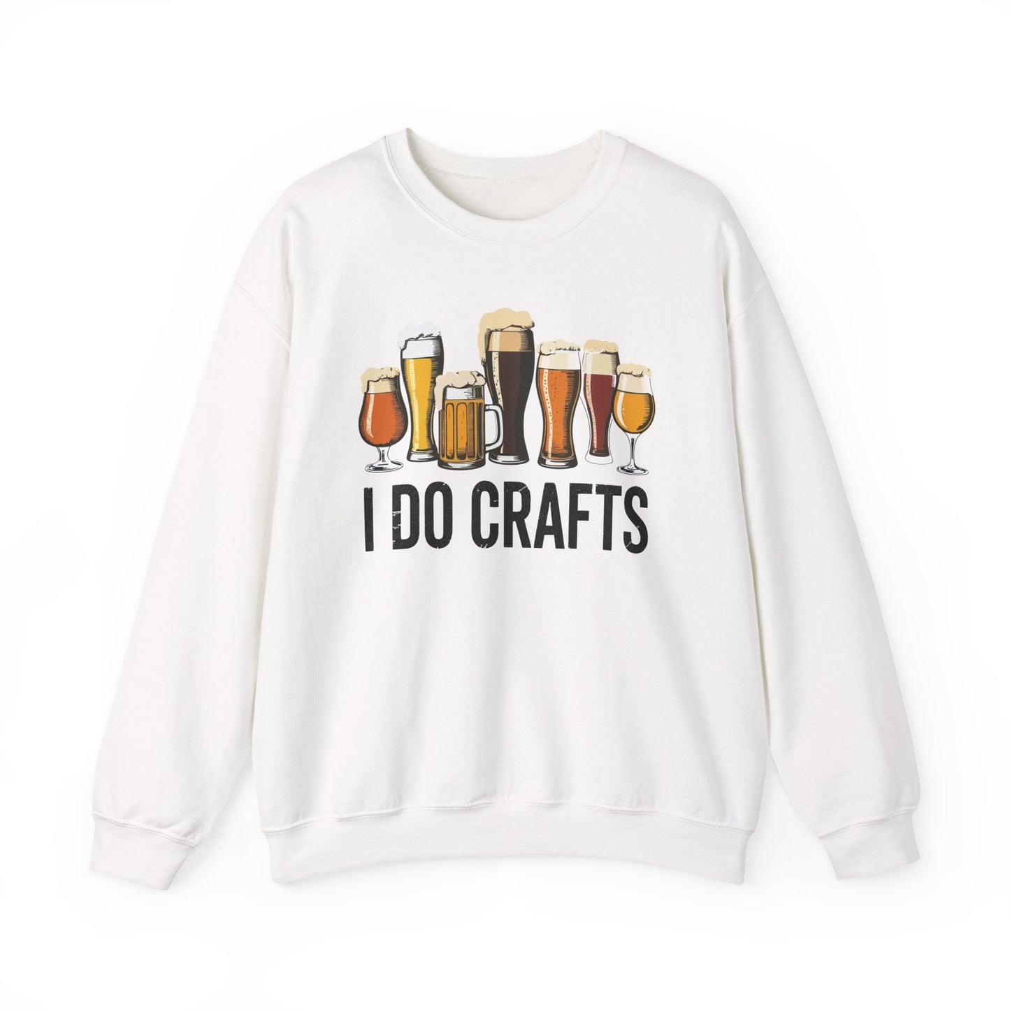 Craft Beer Vintage I Do Crafts Home Brew Art Sweatshirt