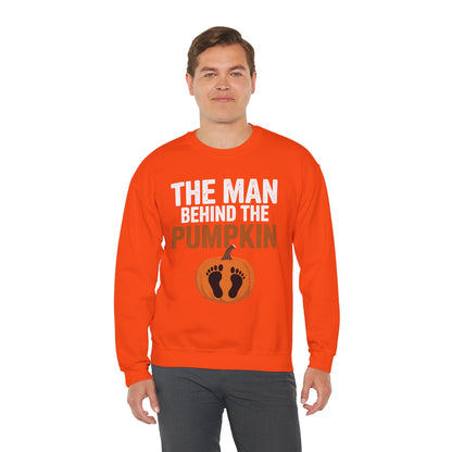 Pregnant Thanksgiving Costume for Dad Expecting Lil Pumpkin Sweatshirt