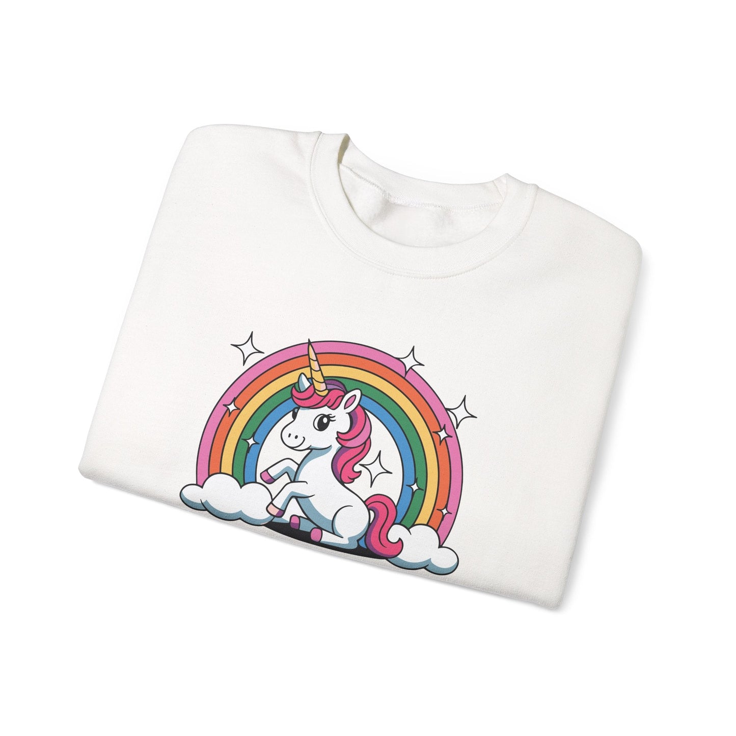 Funny Alpha Male Unicorn Sarcastic Ironic Weird Y2K Humor Sweatshirt