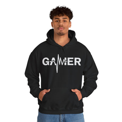 Gamer Heartbeat Video Games Graphic Hoodie