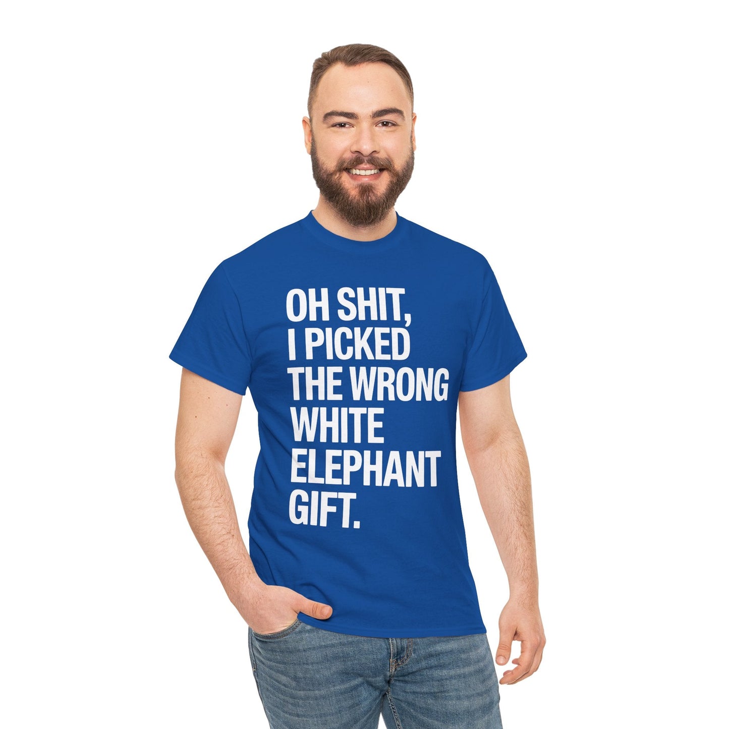 Oh Shit Funny White Elephant Gifts for Adults Under 15 20 T-Shirt