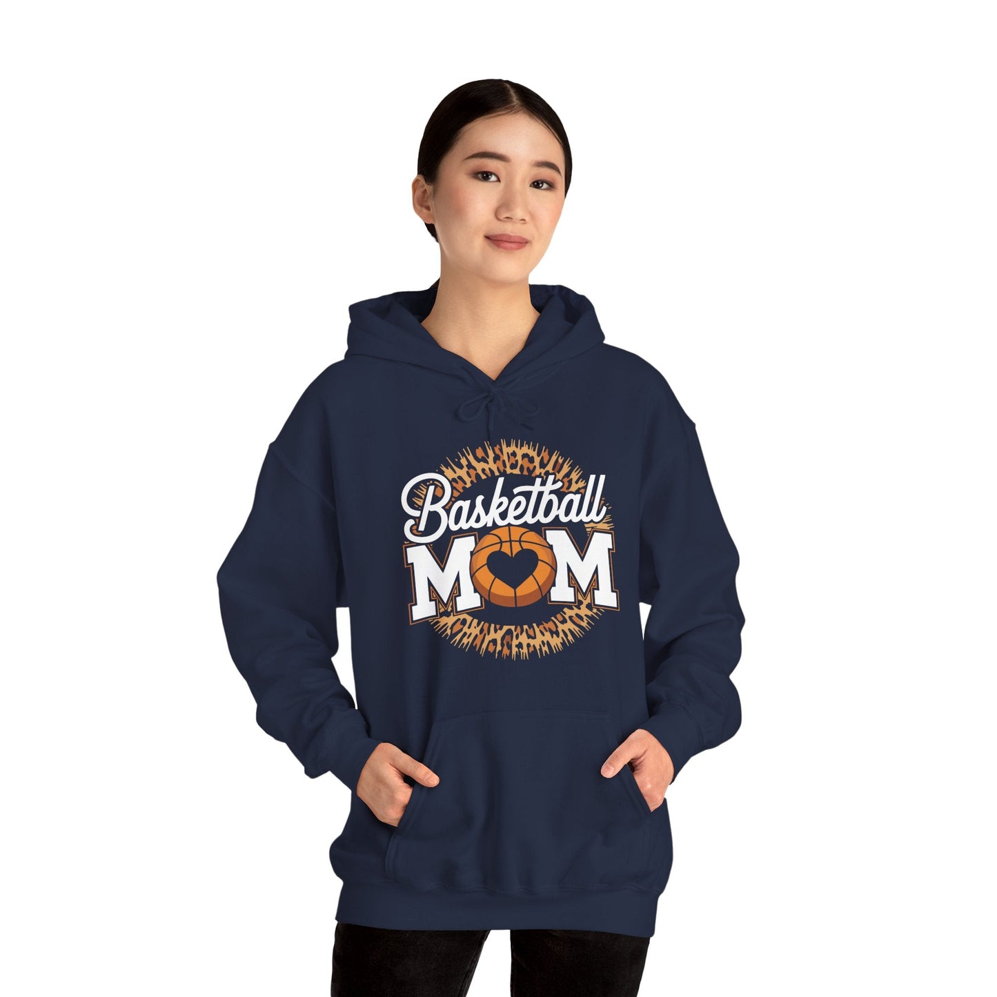 Basketball Mom Game Day Outfit Mothers Day Gift Hoodie