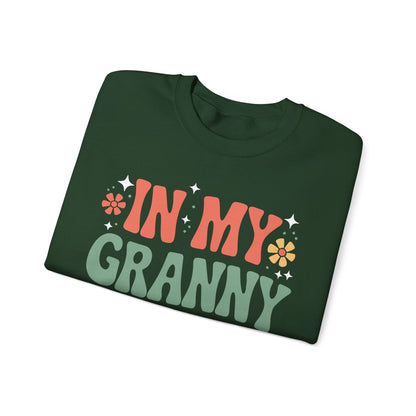 In My Granny Era Funny Sarcastic Groovy Retro Mothers Day Sweatshirt