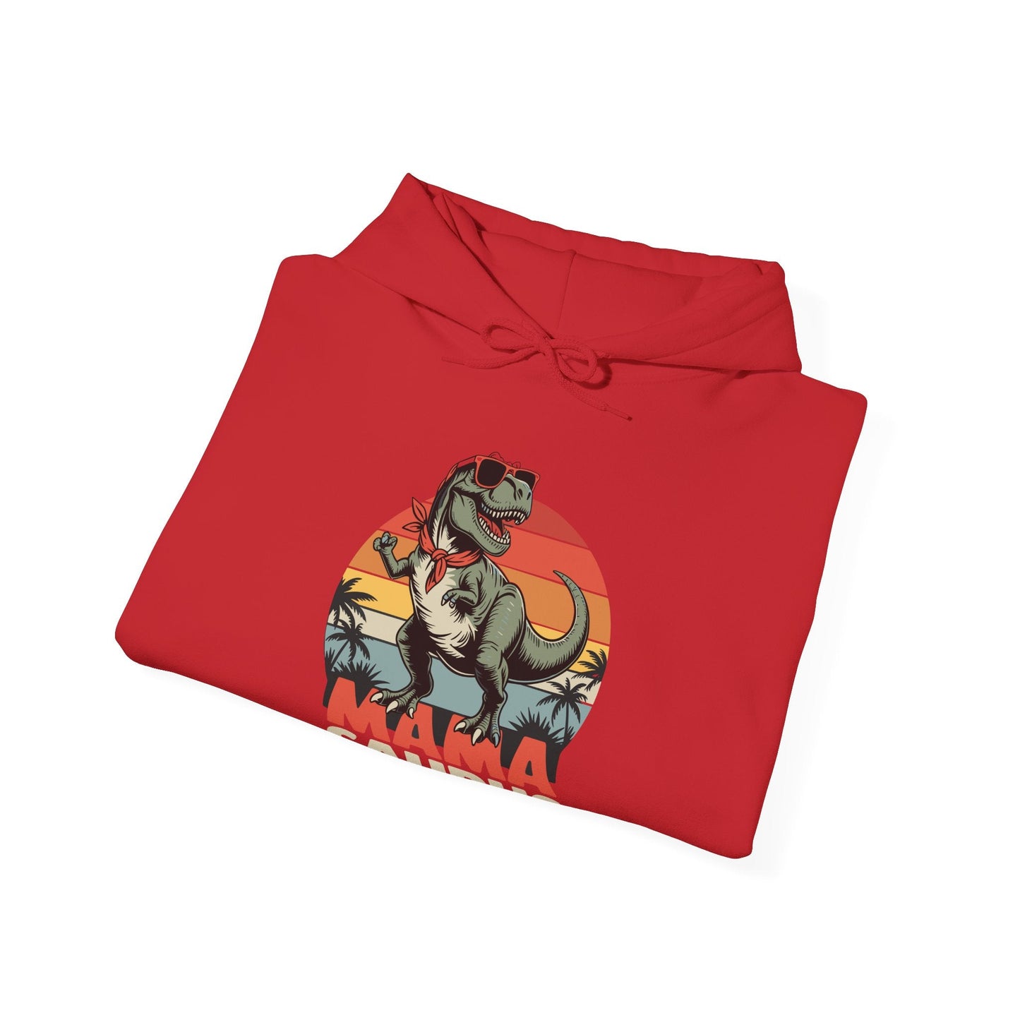 Mamasaurus T Rex Dinosaur Mama Saurus Family Matching Women Hoodie