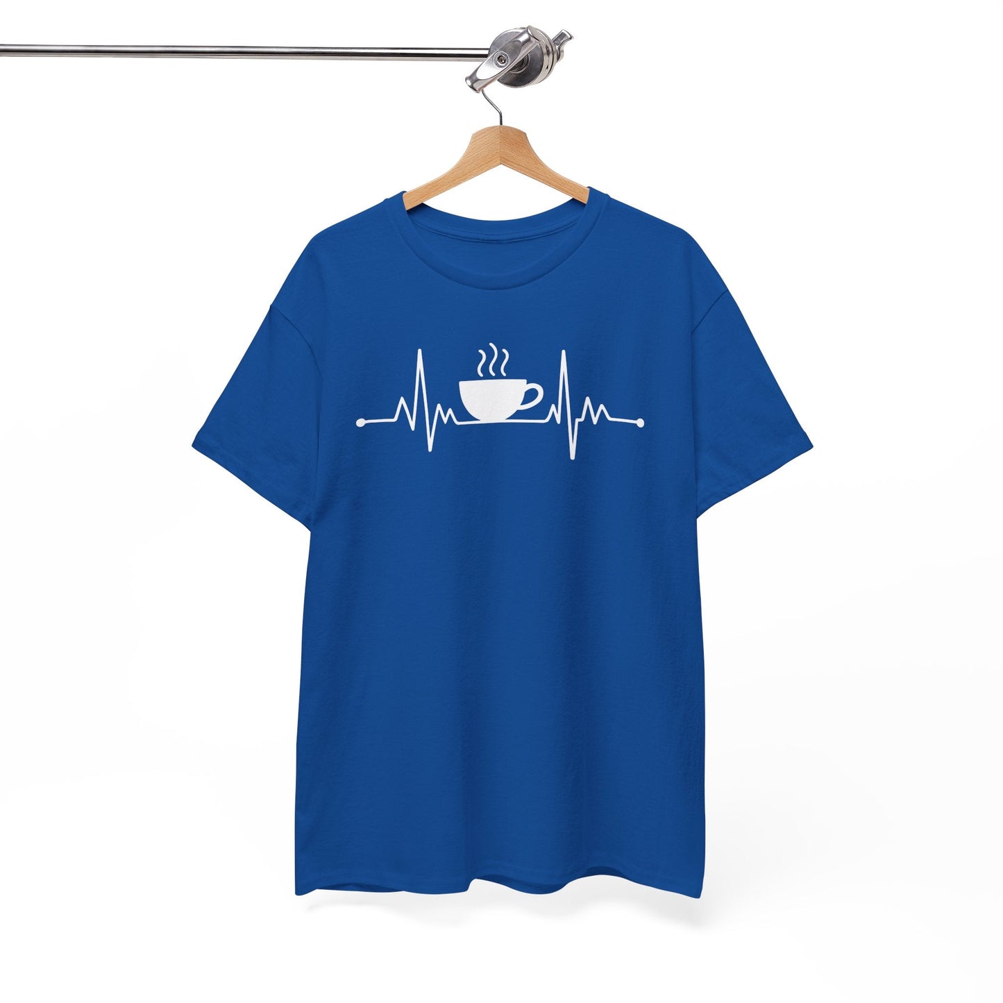 Coffee Heartbeat Drinking Coffee T-Shirt