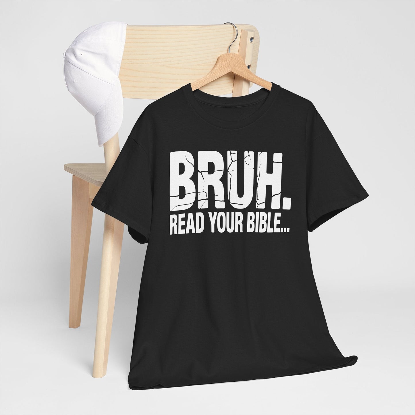 Funny Meme Bruh Read Your Bible Christian Religious Faith T-Shirt