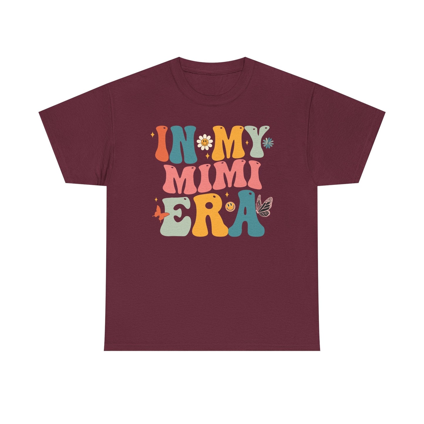 Groovy In My Mimi Era Mom Grandma Mothers Day T-Shirt