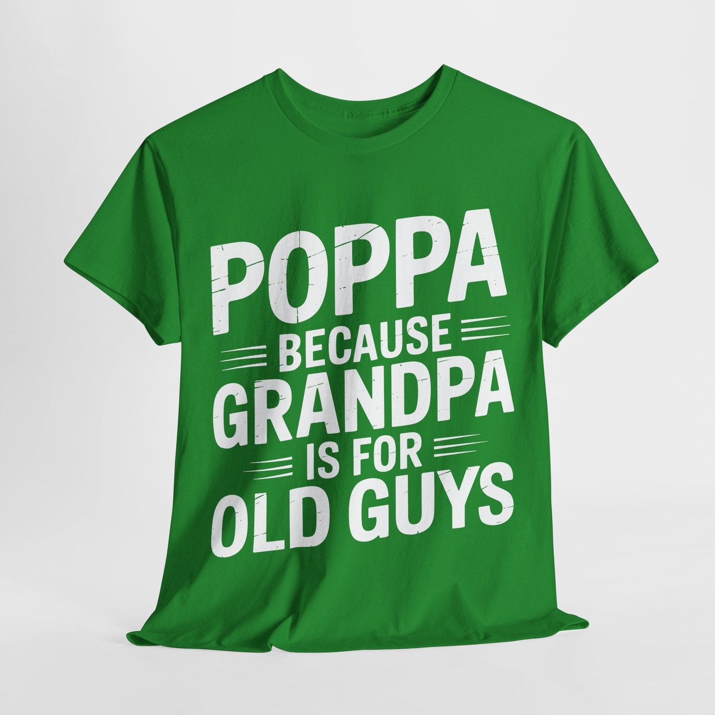Poppa Grandpa From Grandkids Father's Day Poppa T-Shirt