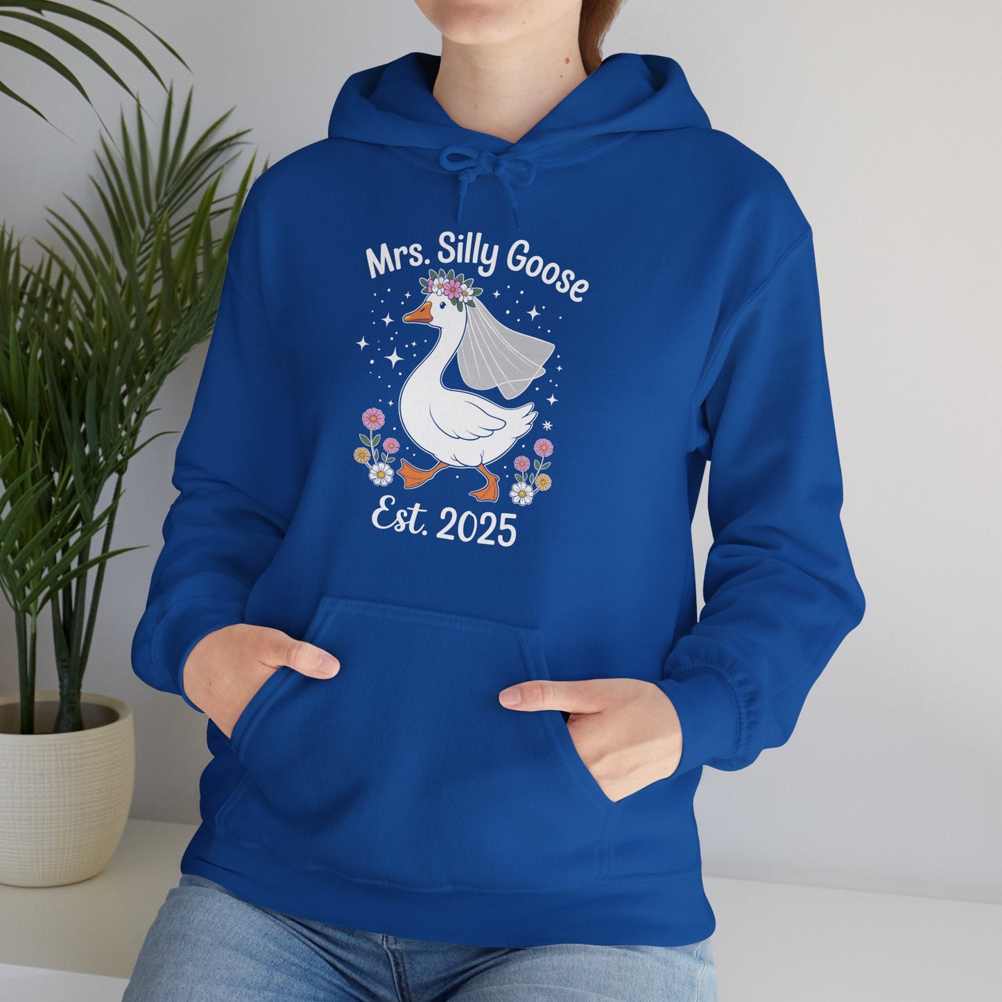 Mrs. Silly Goose Couple Matching Wedding Funny Bride to Be Hoodie