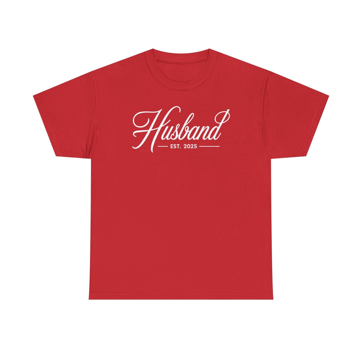 Couples Gifts For Husband And Wife Matching Husband Est 2025 Just Married Honeymoon Wedding T-Shirt