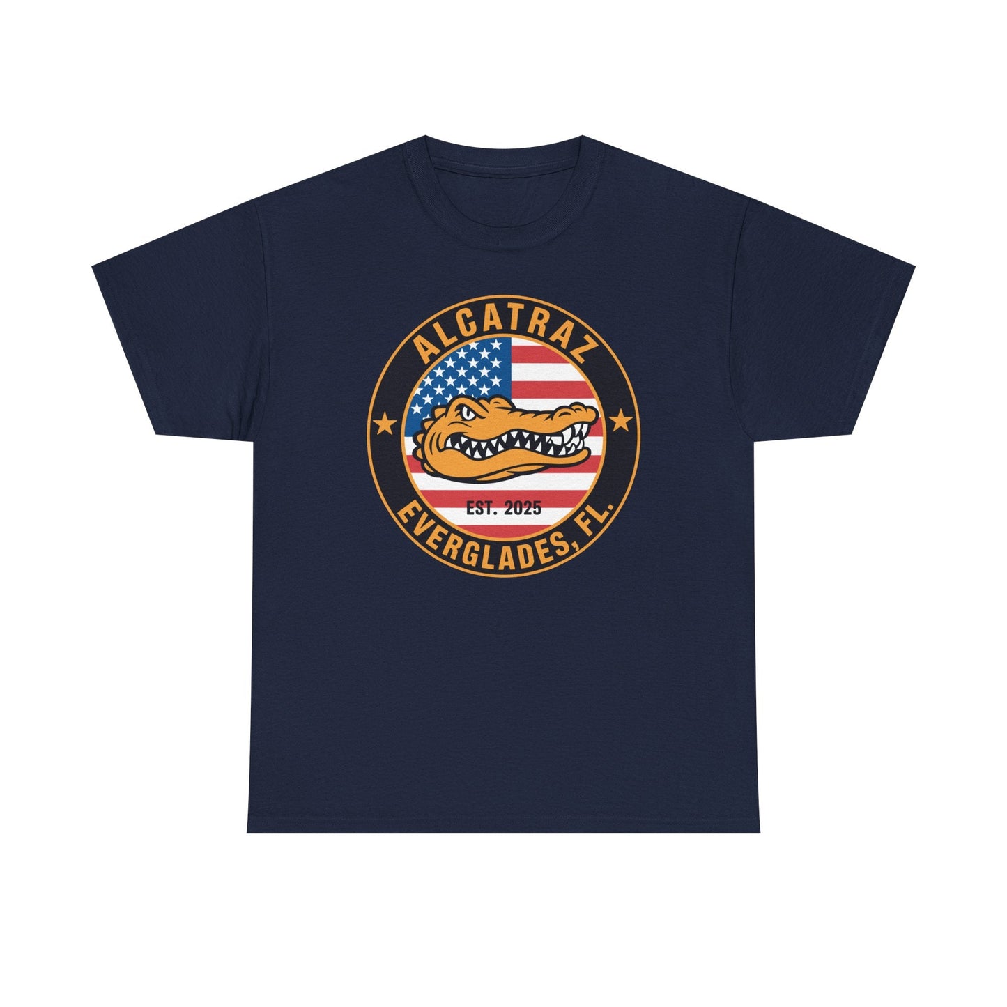 Retro Alcatraz Everglades FL EST 2025 T-Shirt