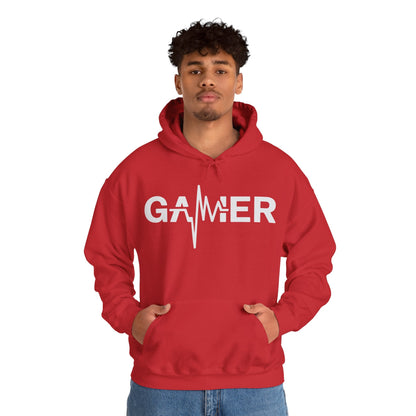 Gamer Heartbeat Video Games Graphic Hoodie