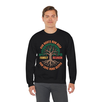 Retro Family Reunion Party 2025 Sweatshirt