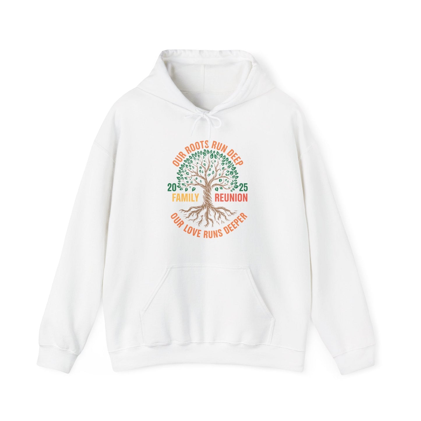 Retro Family Reunion Party 2025 Hoodie