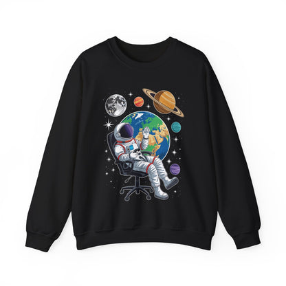 Astronaut Gamer Space Gaming System Planets Sweatshirt