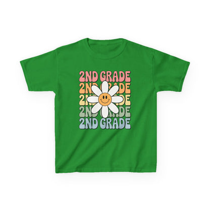 Groovy 2nd Grade Back To School First Day of Second Grade T-Shirt