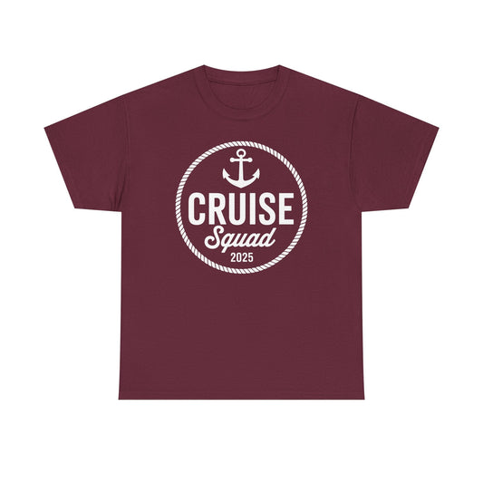 Family Cruise Squad 2025 Summer Vacation Matching T-Shirt
