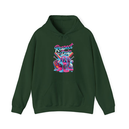 Baseball Drip For Boys Ice Cream Respect The Drip Baseball Hoodie