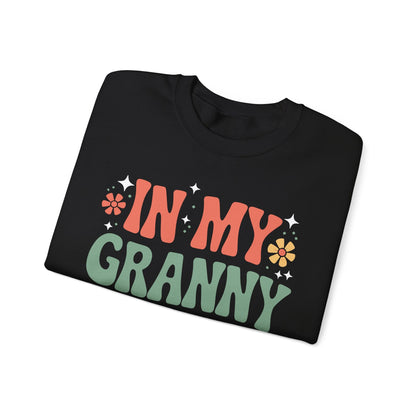 In My Granny Era Funny Sarcastic Groovy Retro Mothers Day Sweatshirt