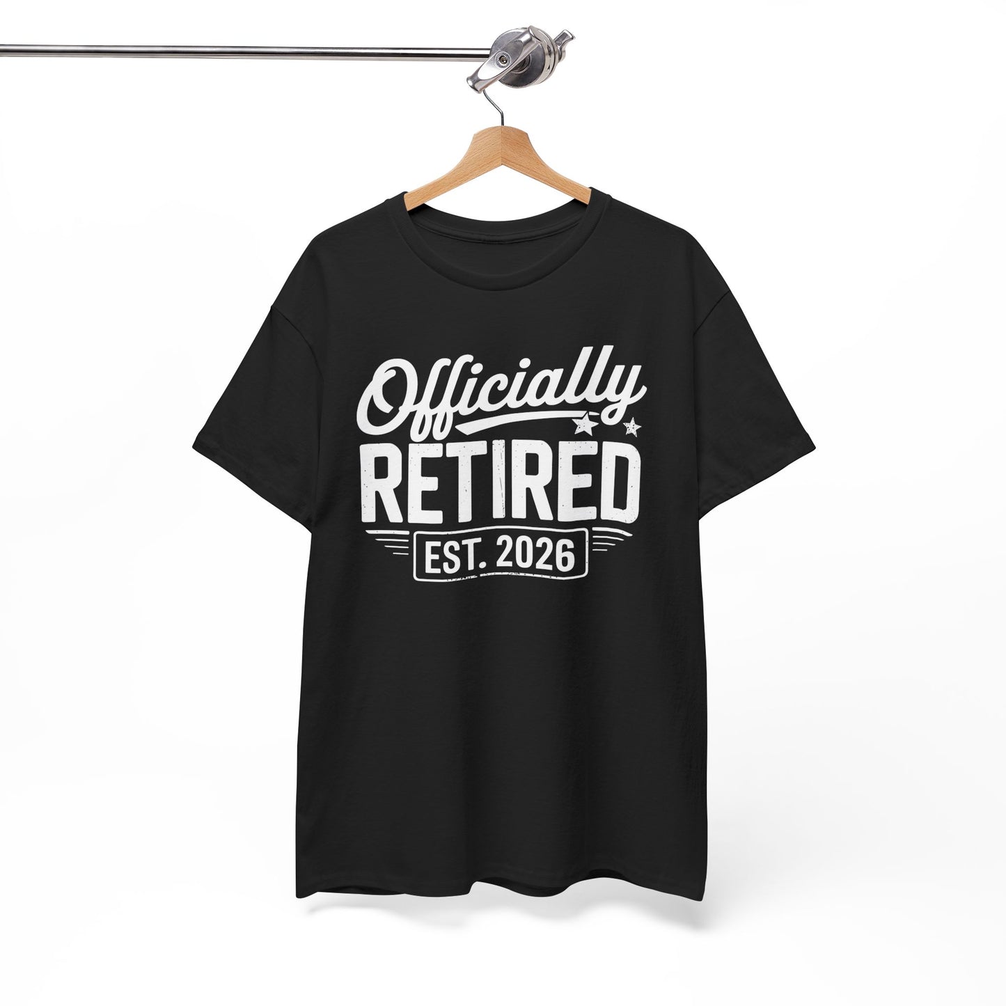 Funny Retirement 2026 Officially Retired Vintage Humor T-Shirt