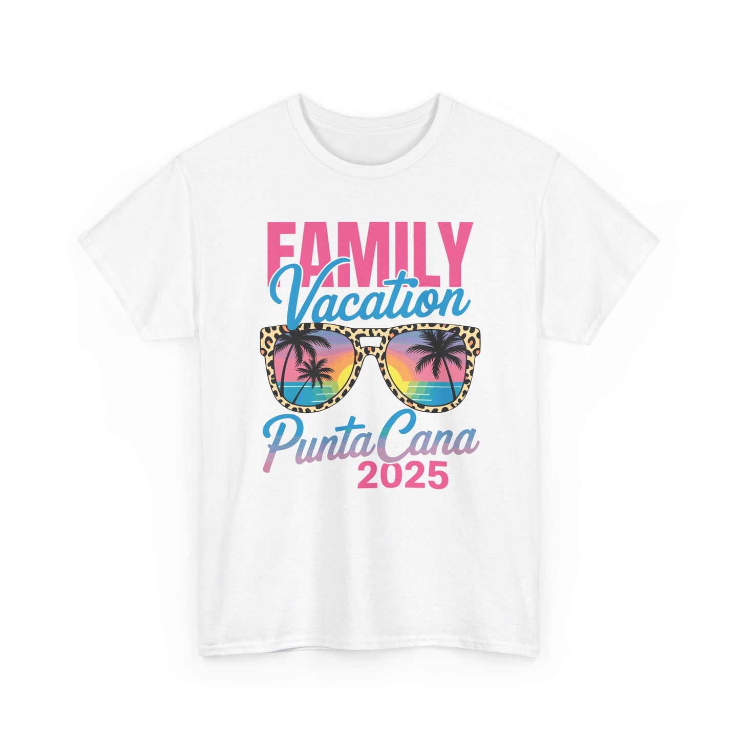 Family Vacation Punta Cana 2025 Matching Holiday Summer T-Shirt