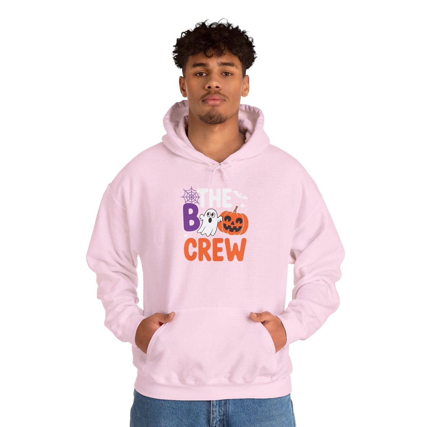 Halloween The Boo Crew Cute Ghost Spooky Family Matching Hoodie