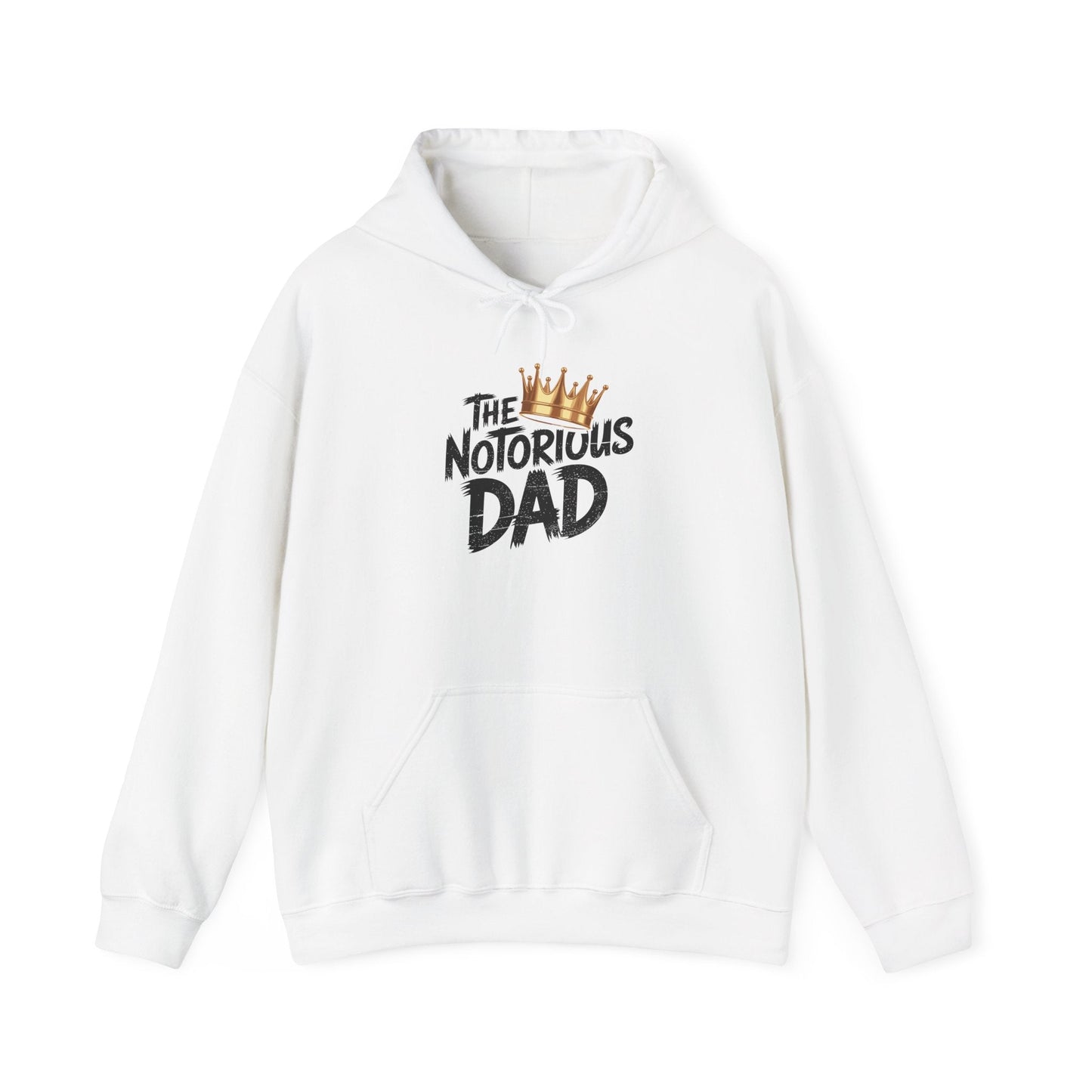 Old School Funny Hip Hop Fathers Day Notorious Dad Hoodie