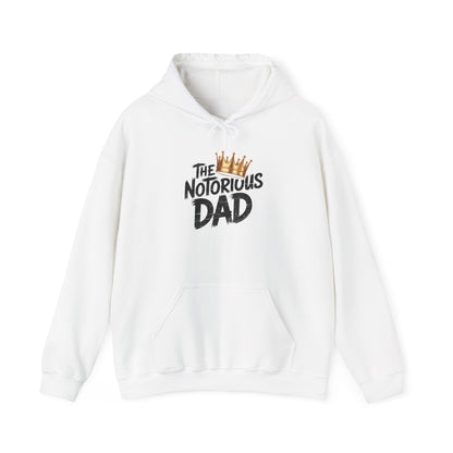 Old School Funny Hip Hop Fathers Day Notorious Dad Hoodie