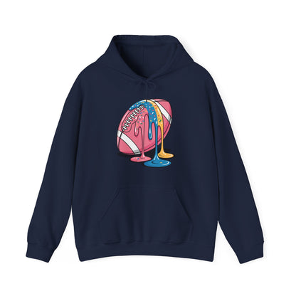 Football Drip For Lineman WR QB RB Ice Cream Sprinkles Hoodie