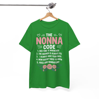 The A Nonna Code Funny Grandma Mothers Day Gifts T-Shirt