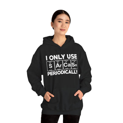 Sarcasm Periodic Table Element Weird Science Joke Gift Hoodie