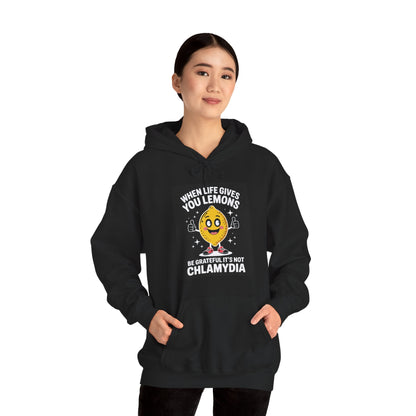 Lemons and Chlamydia Absurd Offensive Meme Sarcastic Edgy Hoodie