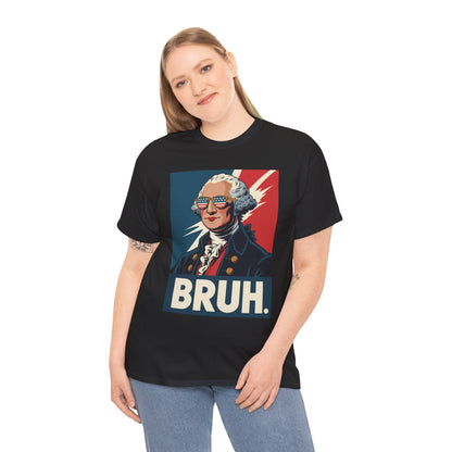 4th Of July 2025 George Washington Bruh. Meme Patriotic T-Shirt