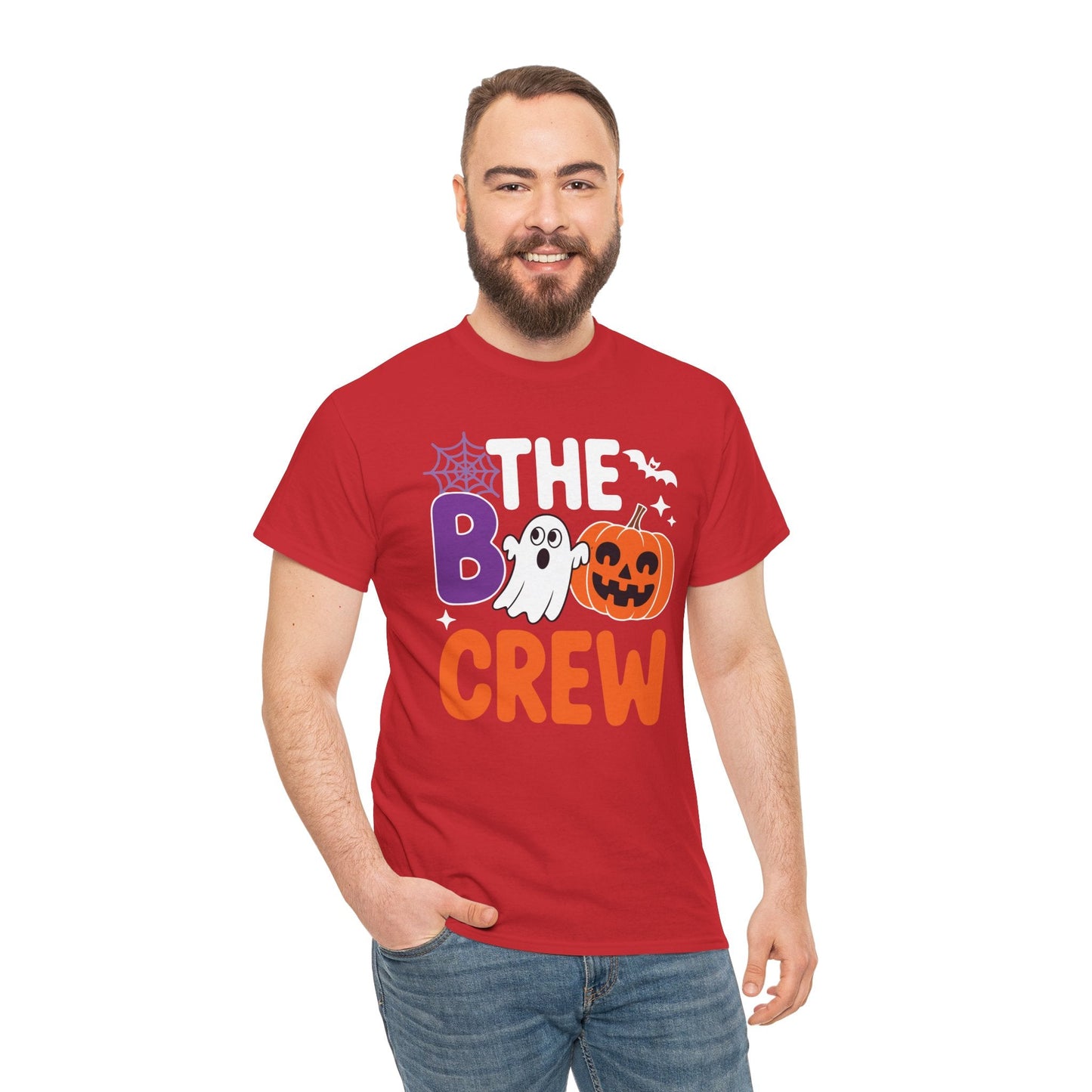 Halloween The Boo Crew Cute Ghost Spooky Family Matching T-Shirt