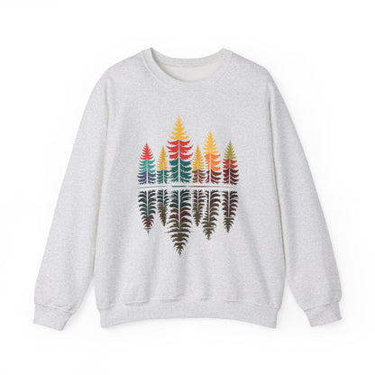 Nature Reflection Forest Trees Outdoor Wildlife Sweatshirt