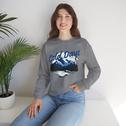 Cold Days Club Retro Aesthetic Sweatshirt