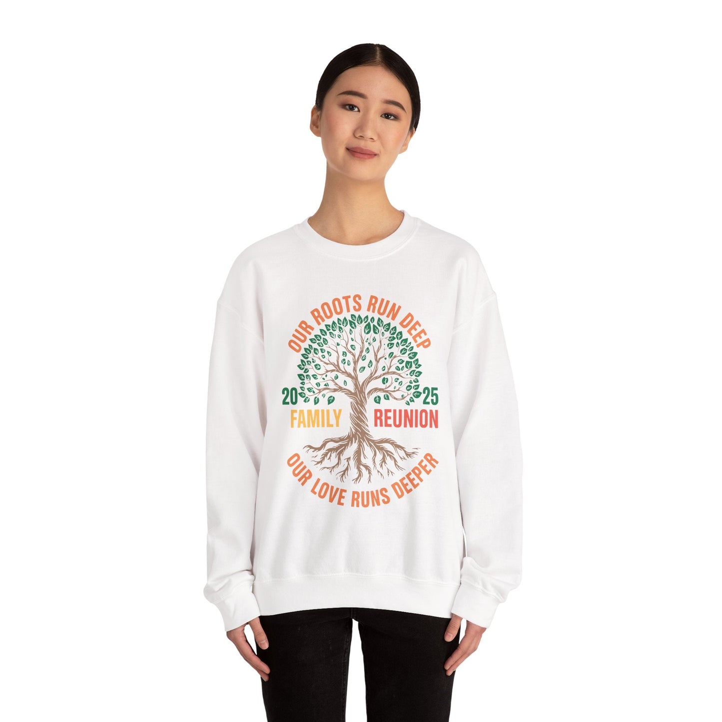Retro Family Reunion Party 2025 Sweatshirt