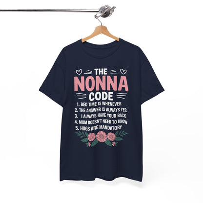 The A Nonna Code Funny Grandma Mothers Day Gifts T-Shirt