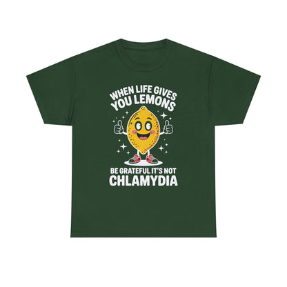 Lemons and Chlamydia Absurd Offensive Meme Sarcastic Edgy T-Shirt