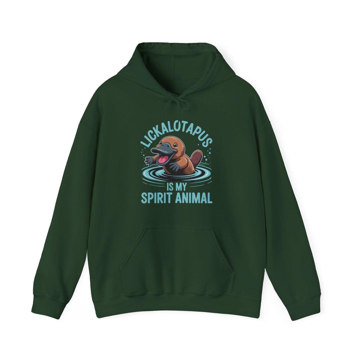 Vintage Funny Lickalottapus Is My Spirit Animal Lovers Meme Hoodie