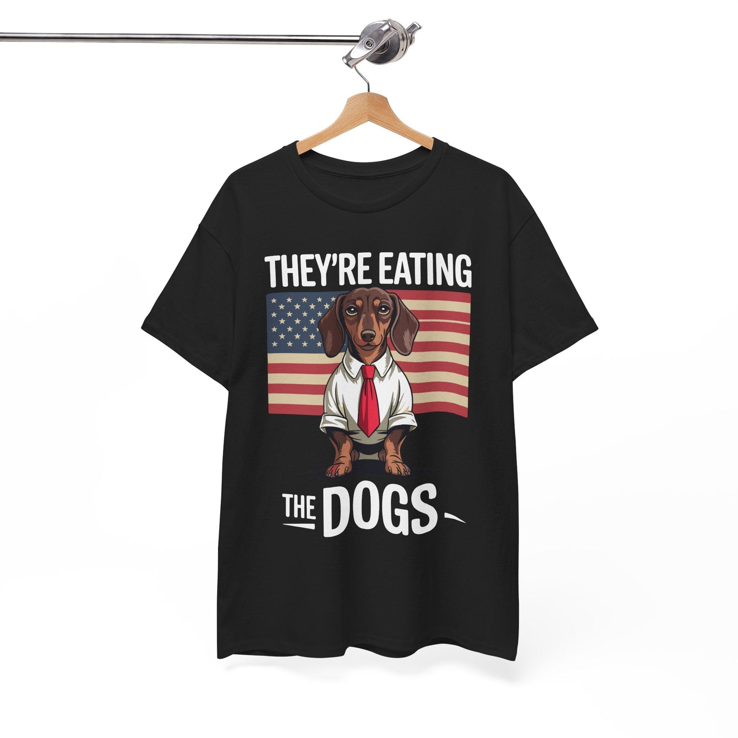 They're Eating the Dogs Trump Hot Dog T-Shirt For Men Women