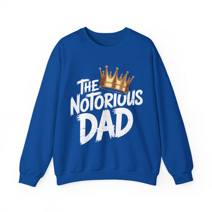 Old School Funny Hip Hop Fathers Day Notorious Dad Sweatshirt