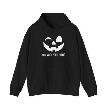 Im With Peter Couple Halloween Adult Eater Pumpkin Hoodie